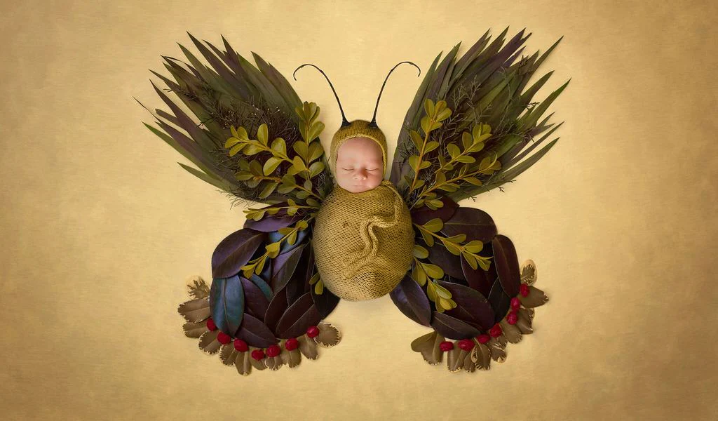 Newborn Digital Backdrop Bundle: Garden Collection - Image 5