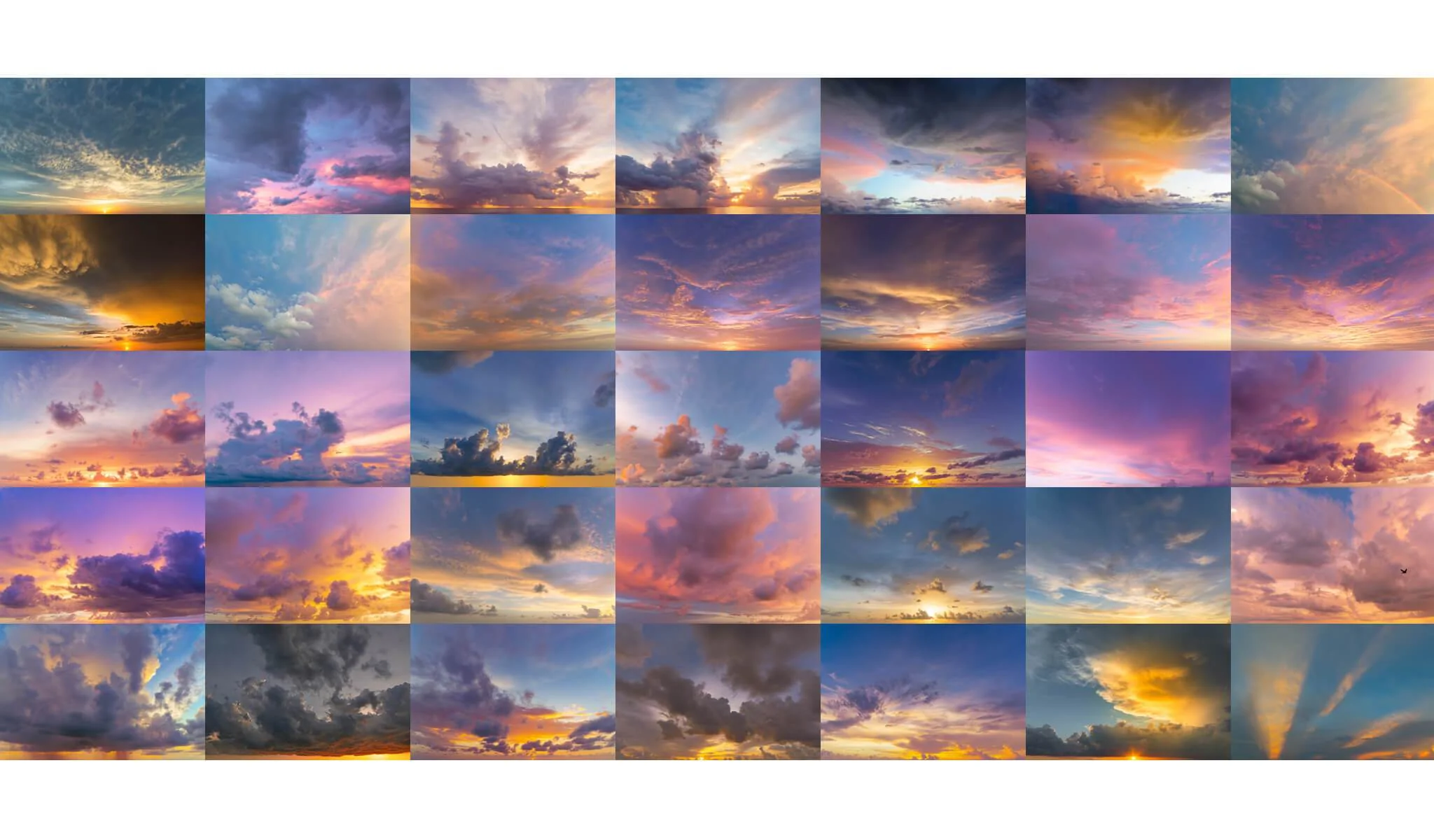 "Painted Skies" Sunset Sky Overlays + NEW Magic Replace Actions - Image 13