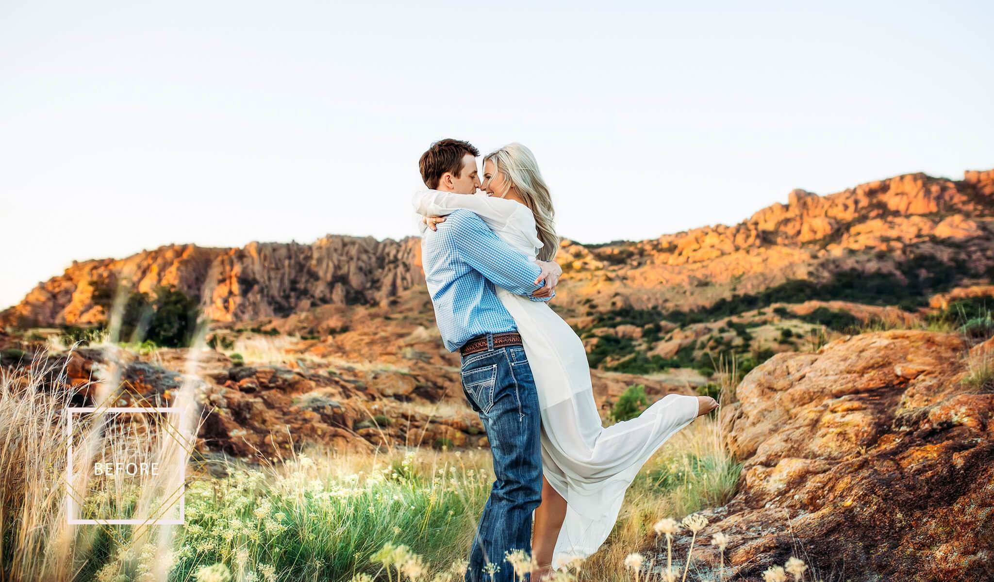 "Painted Skies" Sunset Sky Overlays + NEW Magic Replace Actions - Image 6